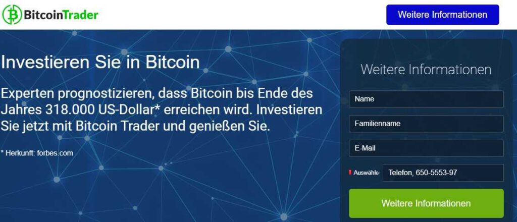 Bitcoin Trader Plattform