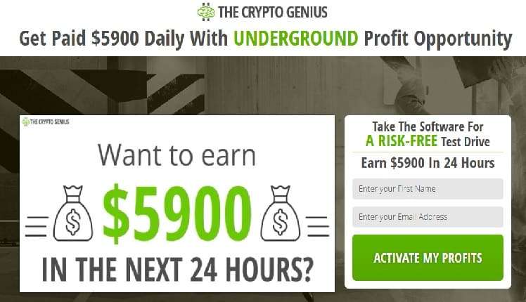 Make money with crypto Genius